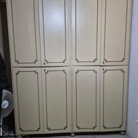 armadio bianco stile veneziano 