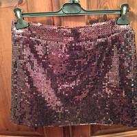 Minigonna paillettes taglia 44 (42)