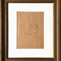 Walter fusi nudo maschile anni 40