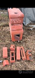 Stufa terracotta becchi