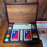 Dal Negro scatola in legno da gioco da collezione