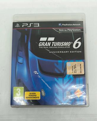 Gran Turismo 6 anniversary edition PS3 