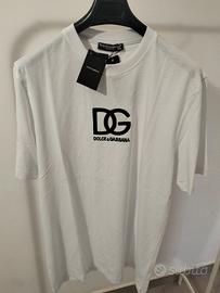 T-shirt Dolce & Gabbana con logo taglia XXL.