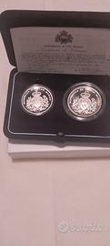 Lire in argento proof San Marino 