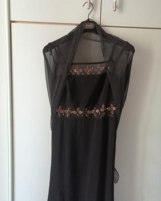 vestito nero elegante 