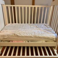 Lettino Foppapedretti con sponda a scomparsa