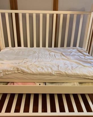 Lettino Foppapedretti con sponda a scomparsa