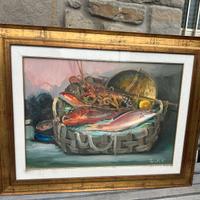 Quadro corba di pesci ennio tortoli