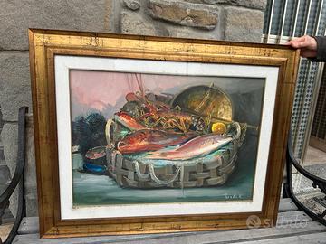 Quadro corba di pesci ennio tortoli