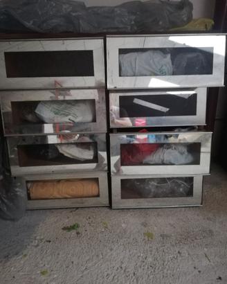 Cassettiera 8 cassetti anni 60 per alimentari