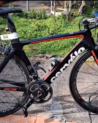 Cervélo S5 con Misuratore di Potenza Power Box