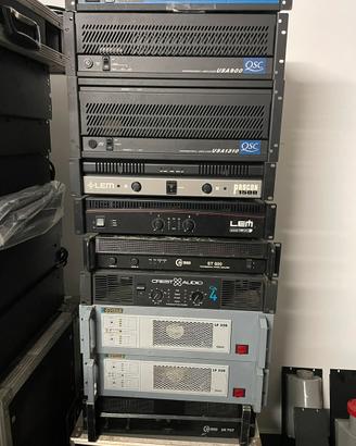 Amplificatori QSC, CREST, LEM, OUTLINE ex demo