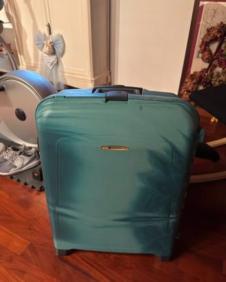 Coppia valigie rigide Delsey  – verde petrolio