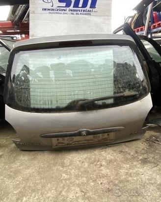 Portellone cofano posteriore peugeot 206