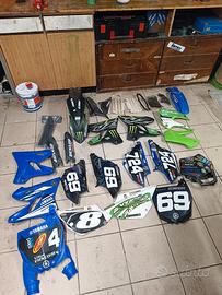plastiche yz e kx 65 cavalletto laterale yz 