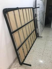 Rete matrimoniale a doghe larghe – come nuova