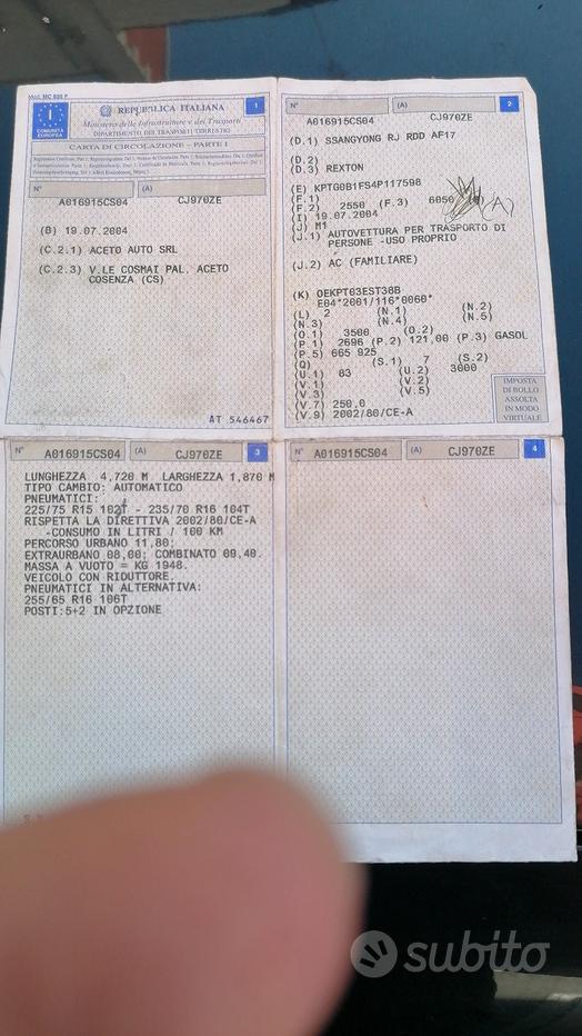 SSANGYONG Rexton/Rexton II