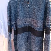 maglione uomo con zip