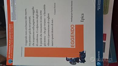 libri scuola antologia bienno Leggendo Epica