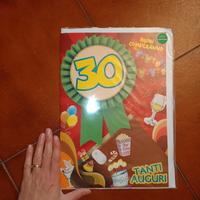 biglietto auguri 30 anni