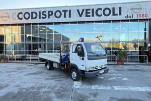 Nissan Cabstar 35.13 cassone fisso + gru