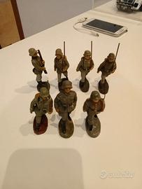 Elastolin NO Lineol 7 soldatini 7 cm tedeschi  War