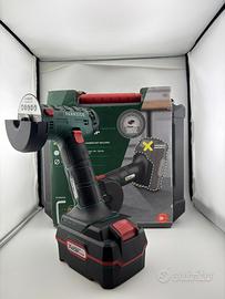 Smerigliatrice angolare + Batteria e Caricatore