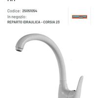 Miscelatore lavabo