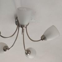 Lampadario da soffitto con 5 punti luce