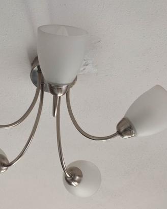 Lampadario da soffitto con 5 punti luce