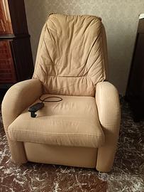 poltrona elettrica reclinabile 