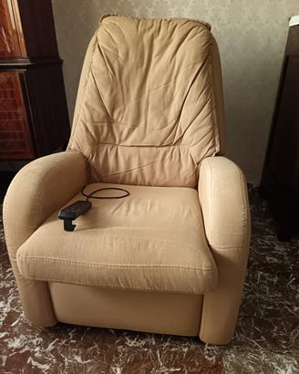 poltrona elettrica reclinabile 