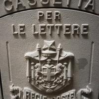 Cassetta per le lettere in ghisa regie poste