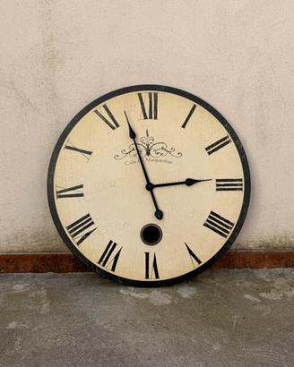 Orologio da parete vintage “Cafe des Marguerites”