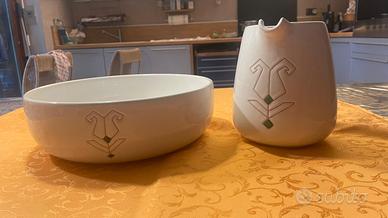 "CERASARDA" marchio originale brocca e portafrutta