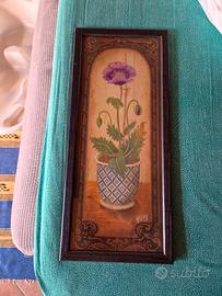 Quadretti con cornice blu