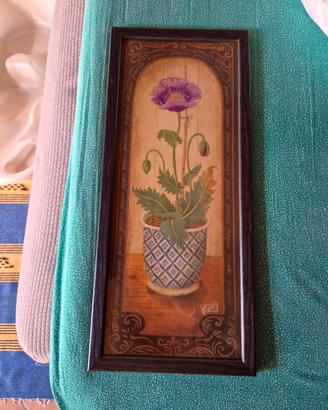 Quadretti con cornice blu