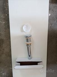 piletta  per lavabo cromata 