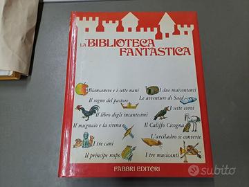 Libro Vintage Fiabe "La Biblioteca Fant."