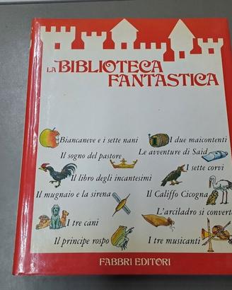 Libro Vintage Fiabe "La Biblioteca Fant."