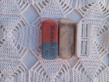 3 Gomme Vintage anni 70/80 Staedler +Pelikan BR 40