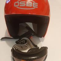 Casco e occhiali sci bambino