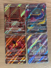 Lotto carte Pokemon GX fullart