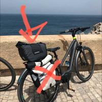 Borsa da portapacchi grigio Ortlieb