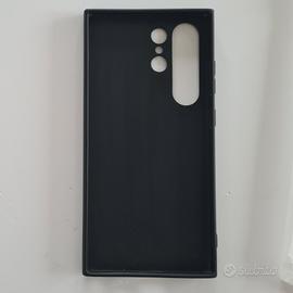 Cover nera opaca per Samsung Galaxy S24 Ultra