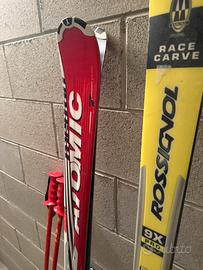 Sci Rossignol 9X pro con attacchi 957 cm1,77