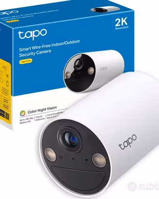 Telecamere (coppia) Tapo C410 - semi nuove