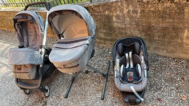 Trio Inglesina Aptica completo + Isofix e accessor