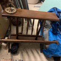 Portariviste in legno vintage