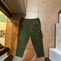Only e sons pantalone cordato verde XL